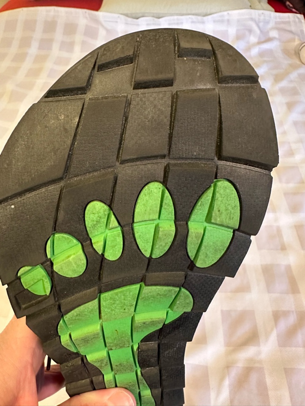💚💎Altra Gray with Bright Green Trail Running Shoes Best for Sz. 9.5-10 Men’s💎💚 - Picture 10 of 12